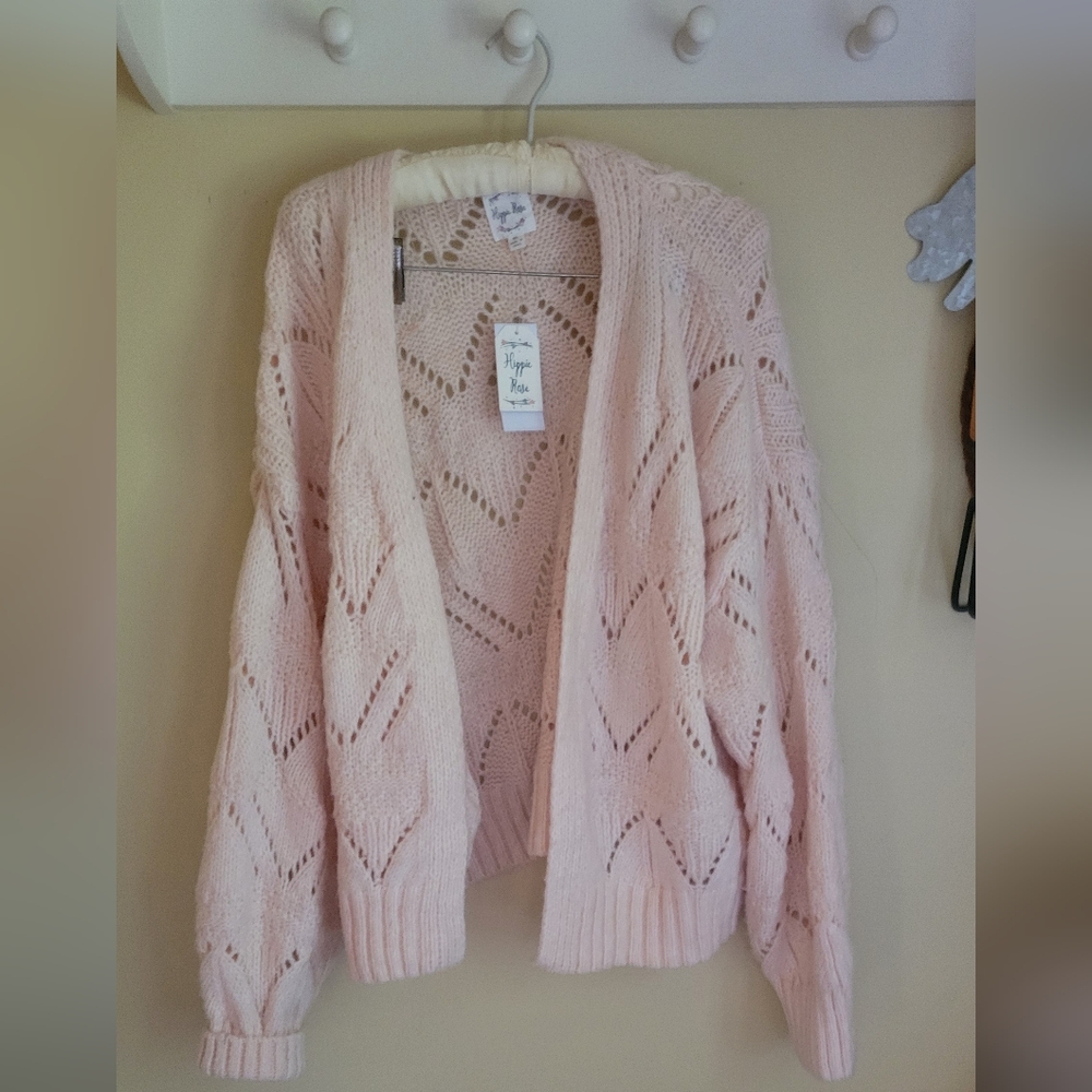 NWT - Hippy Rose Cardigan